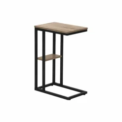 Monarch Side table / c table - 1 storage shelf / rectangular - 25