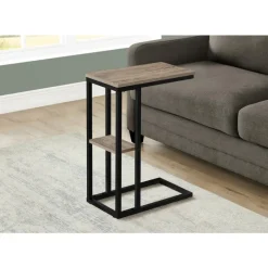 Monarch Side table / c table - 1 storage shelf / rectangular - 25