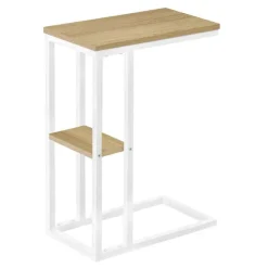 Monarch Side table / c table - 1 storage shelf / rectangular - 25