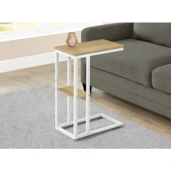 Monarch Side table / c table - 1 storage shelf / rectangular - 25