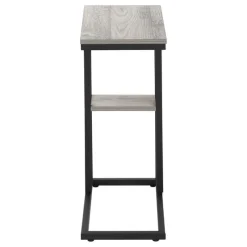 Monarch Side table / c table - 1 storage shelf / rectangular - 25