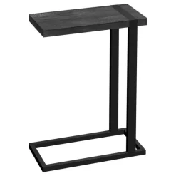 Monarch Side table / c table - thick-panel top / rectangular - 25