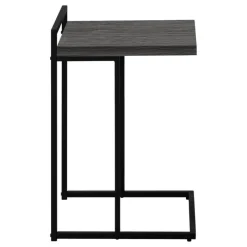 Monarch Side table / c table - thick-panel top / wide / rectangular - 25