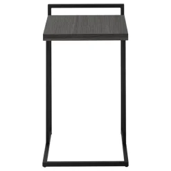Monarch Side table / c table - thick-panel top / wide / rectangular - 25