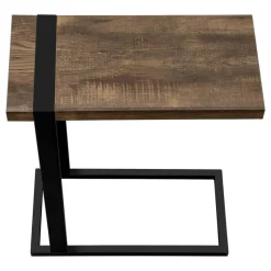 Monarch Side table / c table - thick-panel top / rectangular - 25