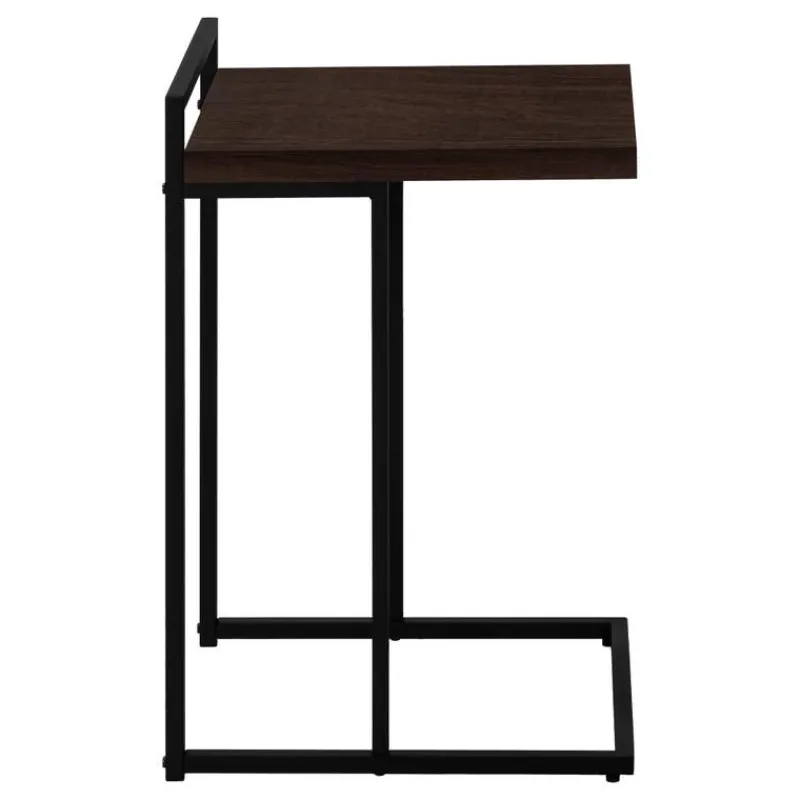 Monarch Side table / c table - thick-panel top / wide / rectangular - 25"h - -