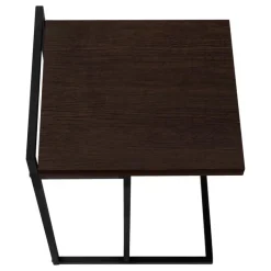 Monarch Side table / c table - thick-panel top / wide / rectangular - 25