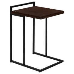 Monarch Side table / c table - thick-panel top / wide / rectangular - 25