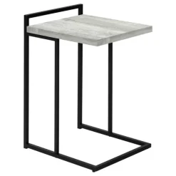 Monarch Side table / c table - thick-panel top / wide / rectangular - 25
