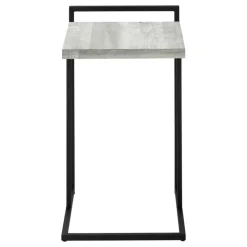Monarch Side table / c table - thick-panel top / wide / rectangular - 25