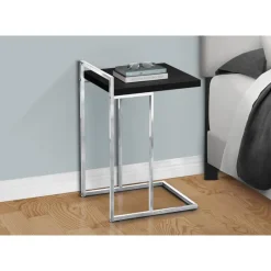 Monarch Side table / c table - thick-panel top / wide / rectangular - 25