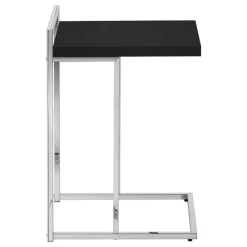 Monarch Side table / c table - thick-panel top / wide / rectangular - 25