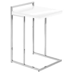 Monarch Side table / c table - thick-panel top / wide / rectangular - 25
