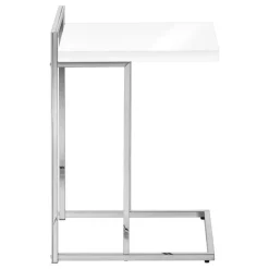 Monarch Side table / c table - thick-panel top / wide / rectangular - 25