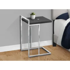 Monarch Side table / c table - thick-panel top / wide / rectangular - 25