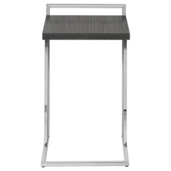 Monarch Side table / c table - thick-panel top / wide / rectangular - 25