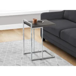 Monarch Side table / c table - thick-panel top / wide / rectangular - 25