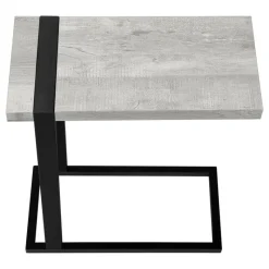 Monarch Side table / c table - thick-panel top / rectangular - 25"h - reclaimed -