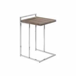 Monarch Side table / c table - thick-panel top / wide / rectangular - 25