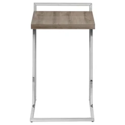 Monarch Side table / c table - thick-panel top / wide / rectangular - 25