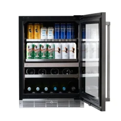 Danby SILHOUETTE 24″ Built-in Wine and Beverage Center 24" - SPRWBC052D3S
