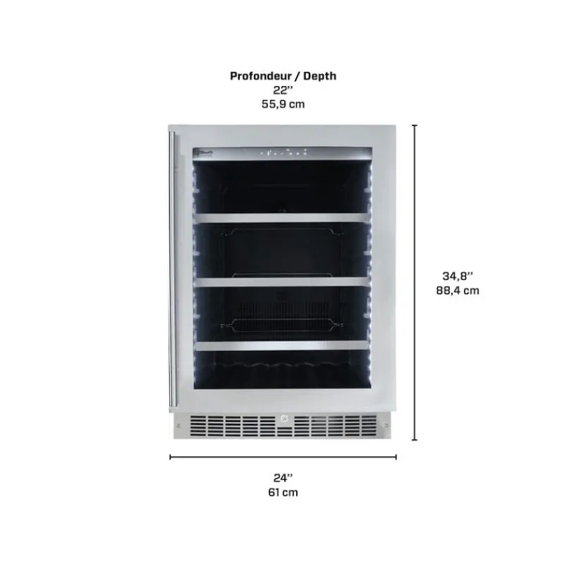 Danby SILHOUETTE Wine Cooler 24" - SPRBC056D1SS