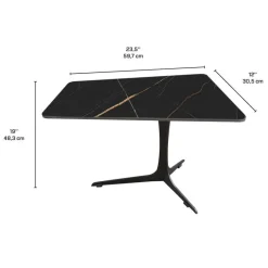 Sintered Stone End Table