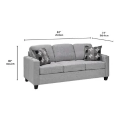 Sofa By Fancy Sleeper Sofa - Grey