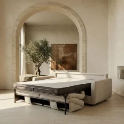 Sleeper Sofa with Steel Frame