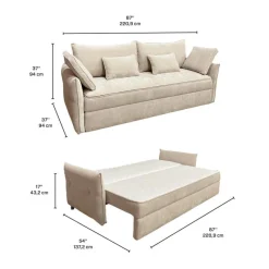 Sleeper Sofa with Storage -
