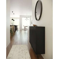 Nexera Slim 2-Door Storage Cabinet, -