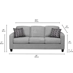 Sofa By Fancy Sofa - Grey