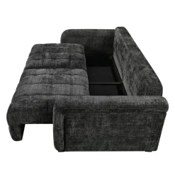 Sofa Bed with Under-Seat Storage -