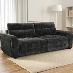 Sofa Bed with Under-Seat Storage -