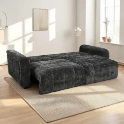 Sofa Bed with Under-Seat Storage -