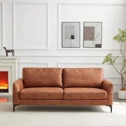 Sofa with Tapered Legs