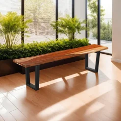 Solid Wood Bench