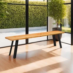 Solid Wood Bench