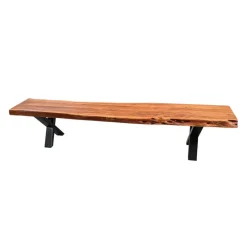 Solid Wood Bench - 84"