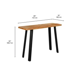 Solid Wood Console Table