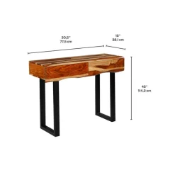 Solid Wood Console Table