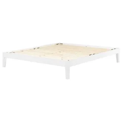 Meubles South Shore Solid Wood King Platform Bed (78") - South Shore