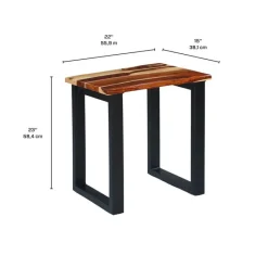 Solid Wood Side Table