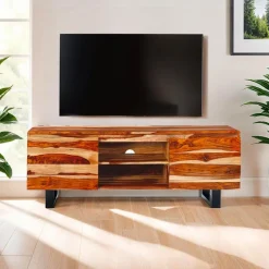 Solid Wood TV Stand - 58