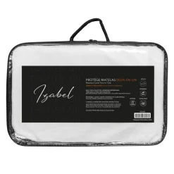 Split-Head Fresh Waterproof and Reversible Mattress Protector - Queen