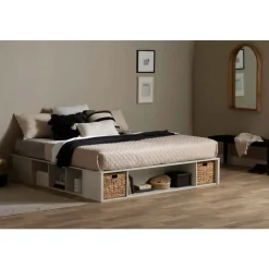 Meubles South Shore Storage Bed with Baskets (78