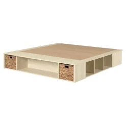 Meubles South Shore Storage Bed with Baskets (78