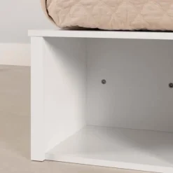 Meubles South Shore Storage Platform Bed With Baskets (78