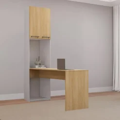 Storage Unit with Desk -