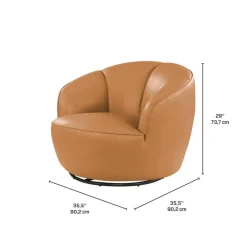 Swivel Accent Armchair -